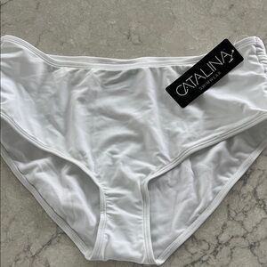 Catalina Classic White Bikini Bottoms